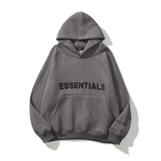 ESSENTIALS Hoodies Men Sweatshirts Brand Letter Printed Hip Hop Unisex Pullover Loose Fleece Oversize Essentials Women Clothing
